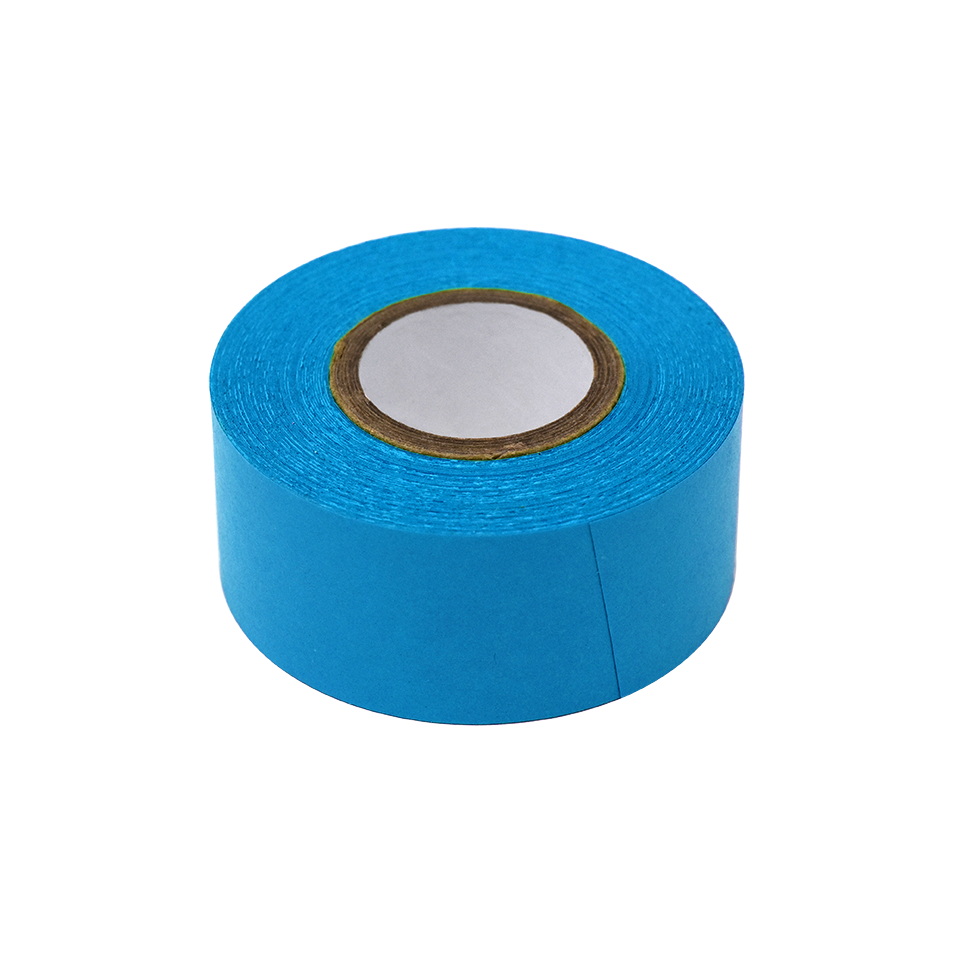 Globe Scientific Labeling Tape, 1" x 500" per Roll, 3 Rolls/Box, Blue  